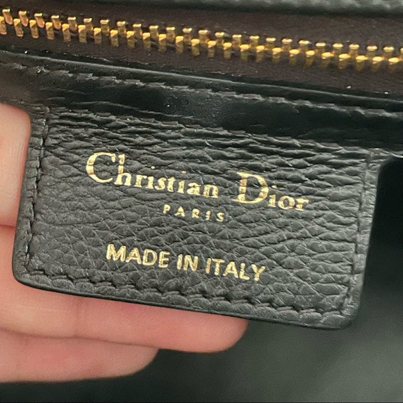 Dior Caro Medium in Black with Gold Hardware - Picture 8 of 9